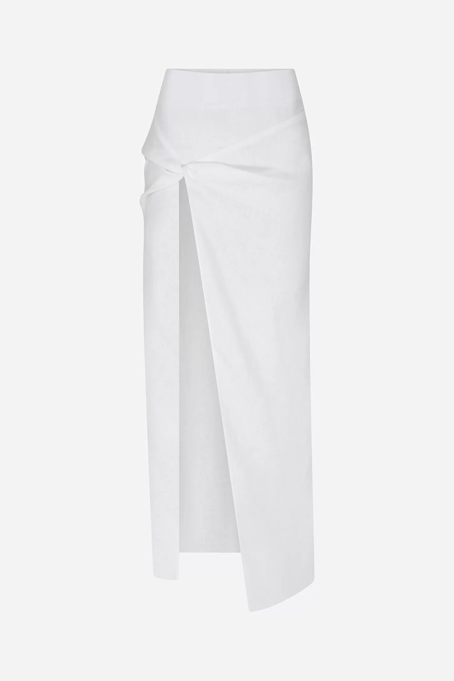 Hot Aditi - Linen Midi Skirt With Twist Linen | Spring/summer 24