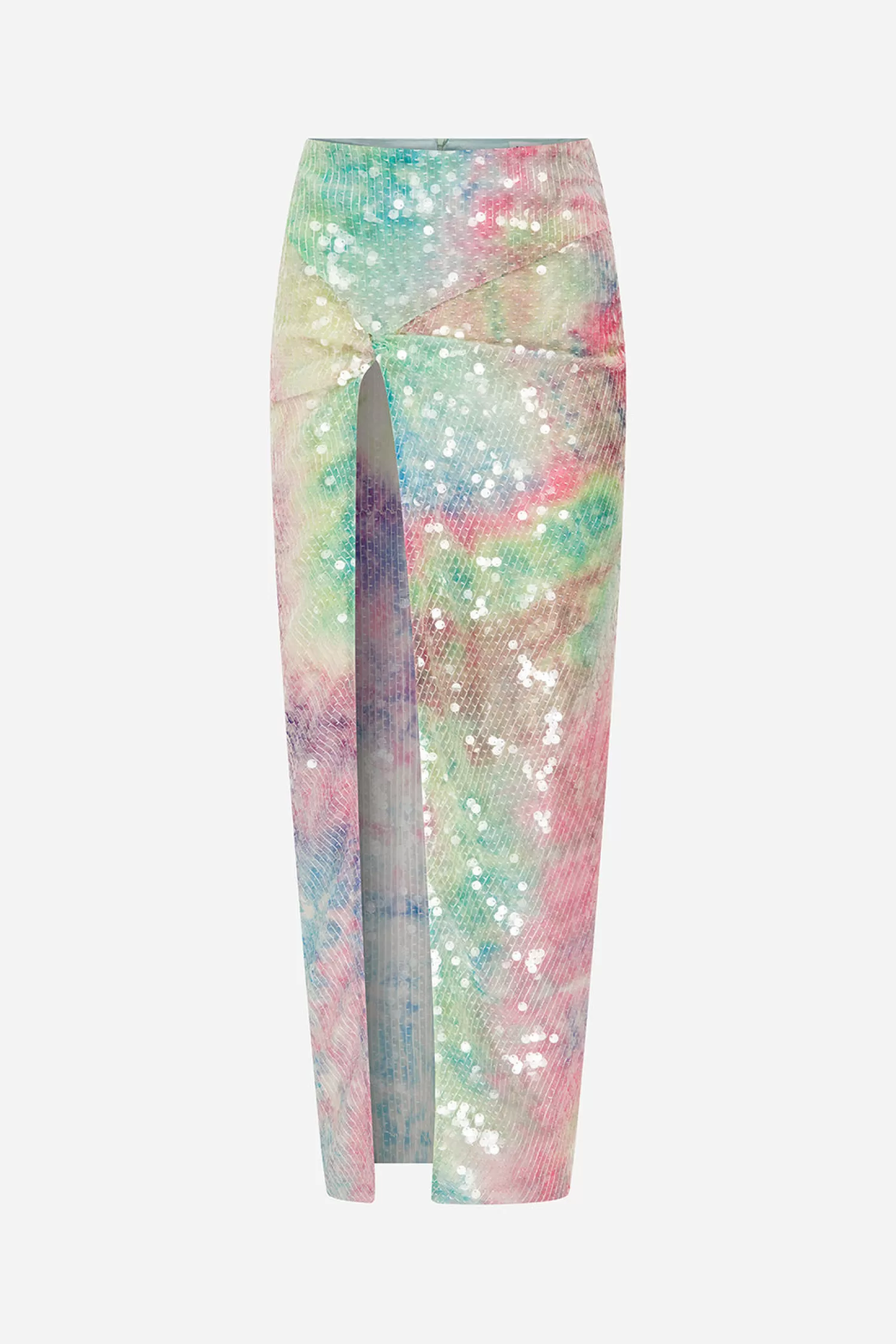 Outlet Aditi - Silk Sequin Midi Skirt With Twist Spring/summer 24 | Skirts