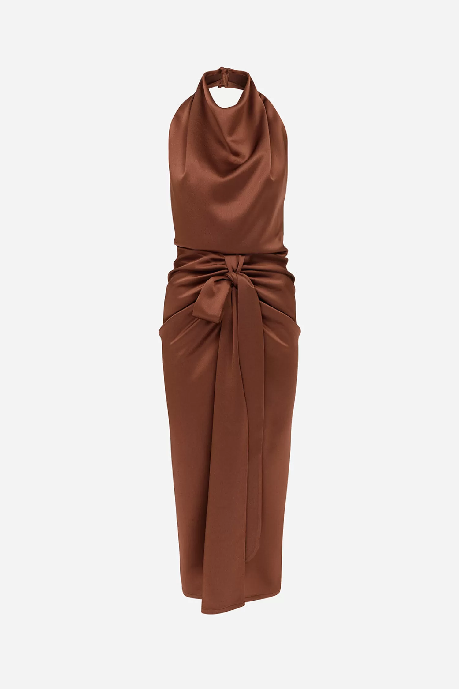 Cheap Aries - Satin Midi Dress With Open Back Spring/summer 24 | Dresses