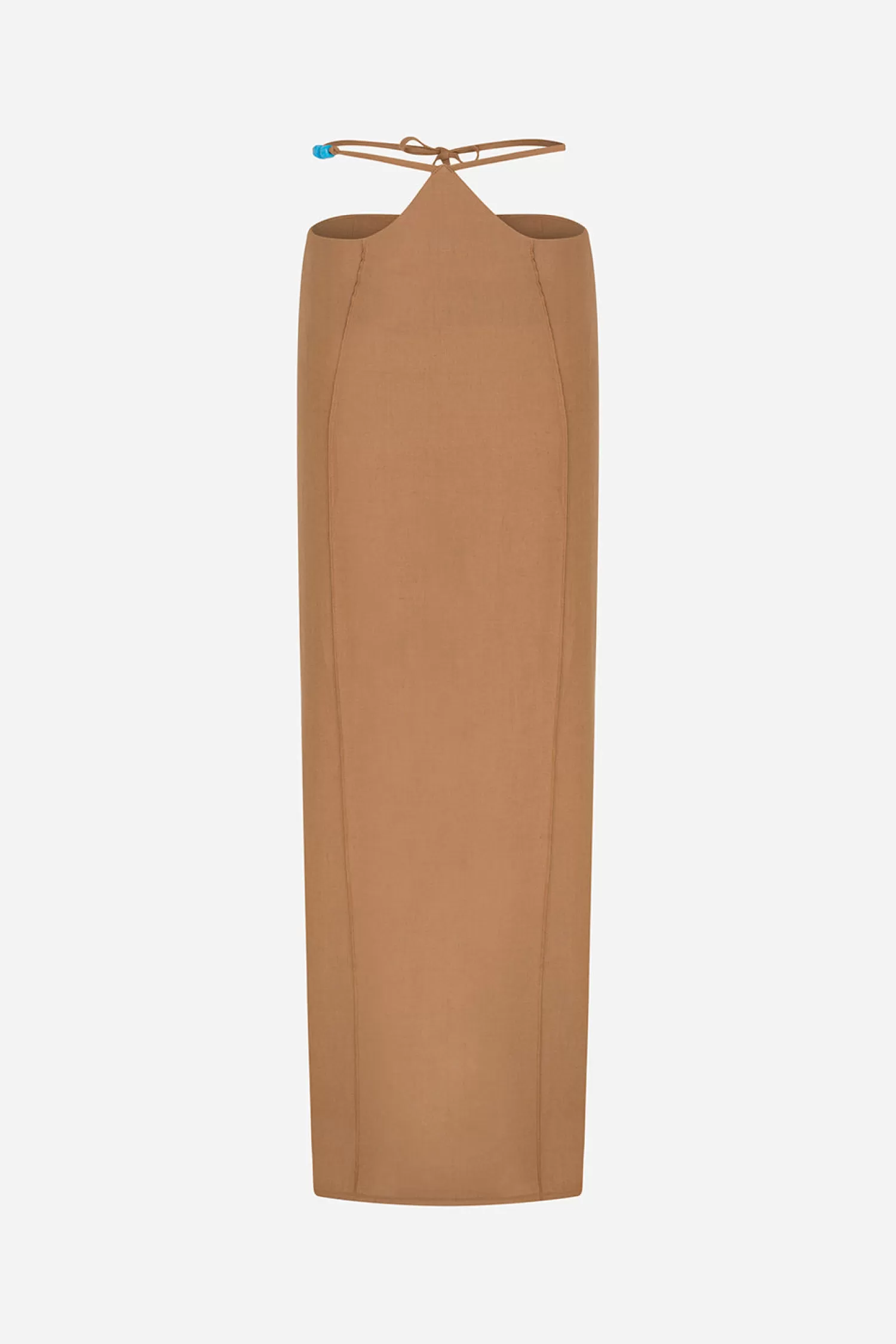 Cheap Avani-Linen Midi Skirt With Triangle Shaped Detail Linen | Spring/summer 24