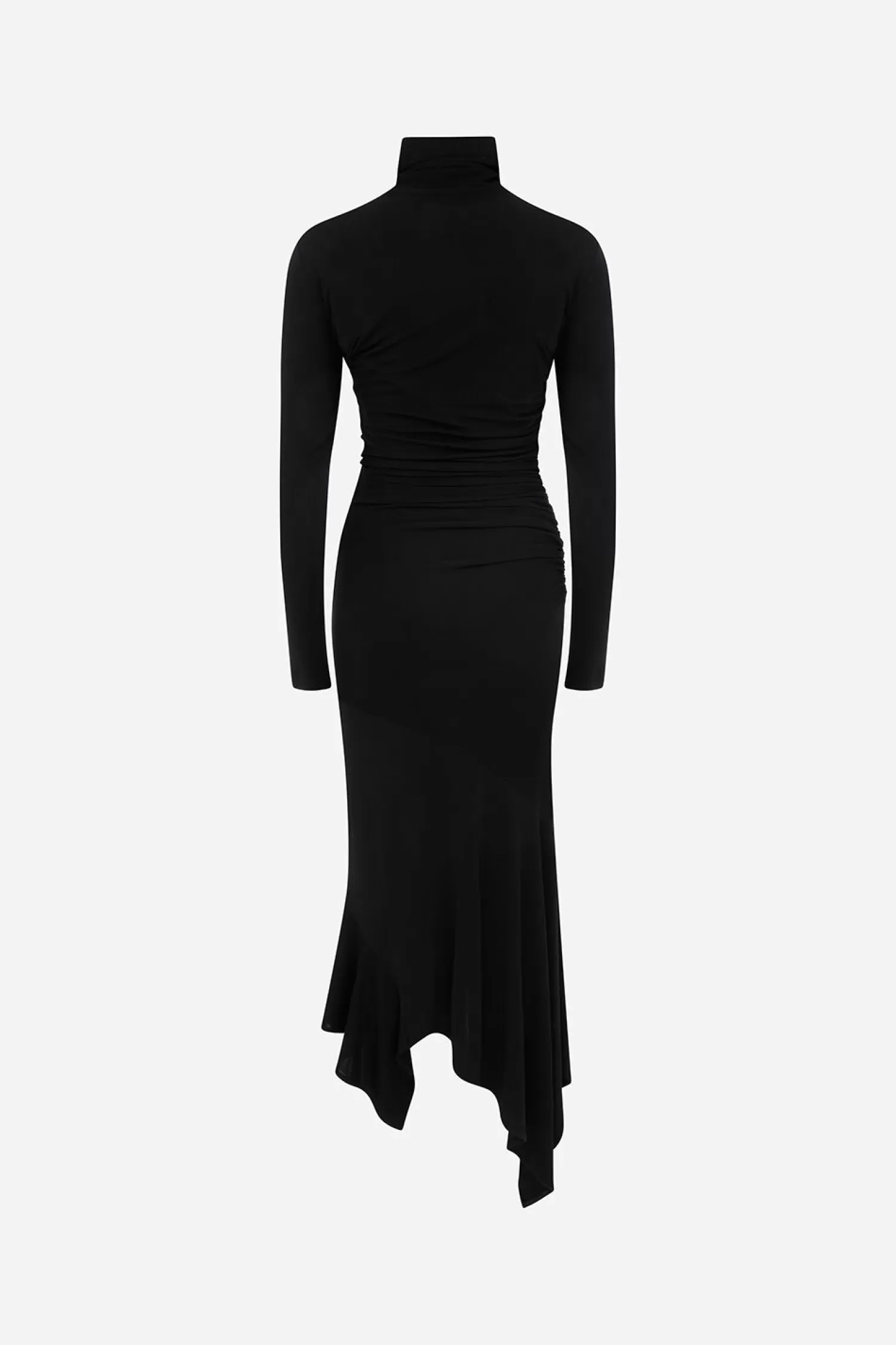 Best Cecily - Turtle Neck Long Sleeve Jersey Midi Dress Fall/winter '25 | Dresses