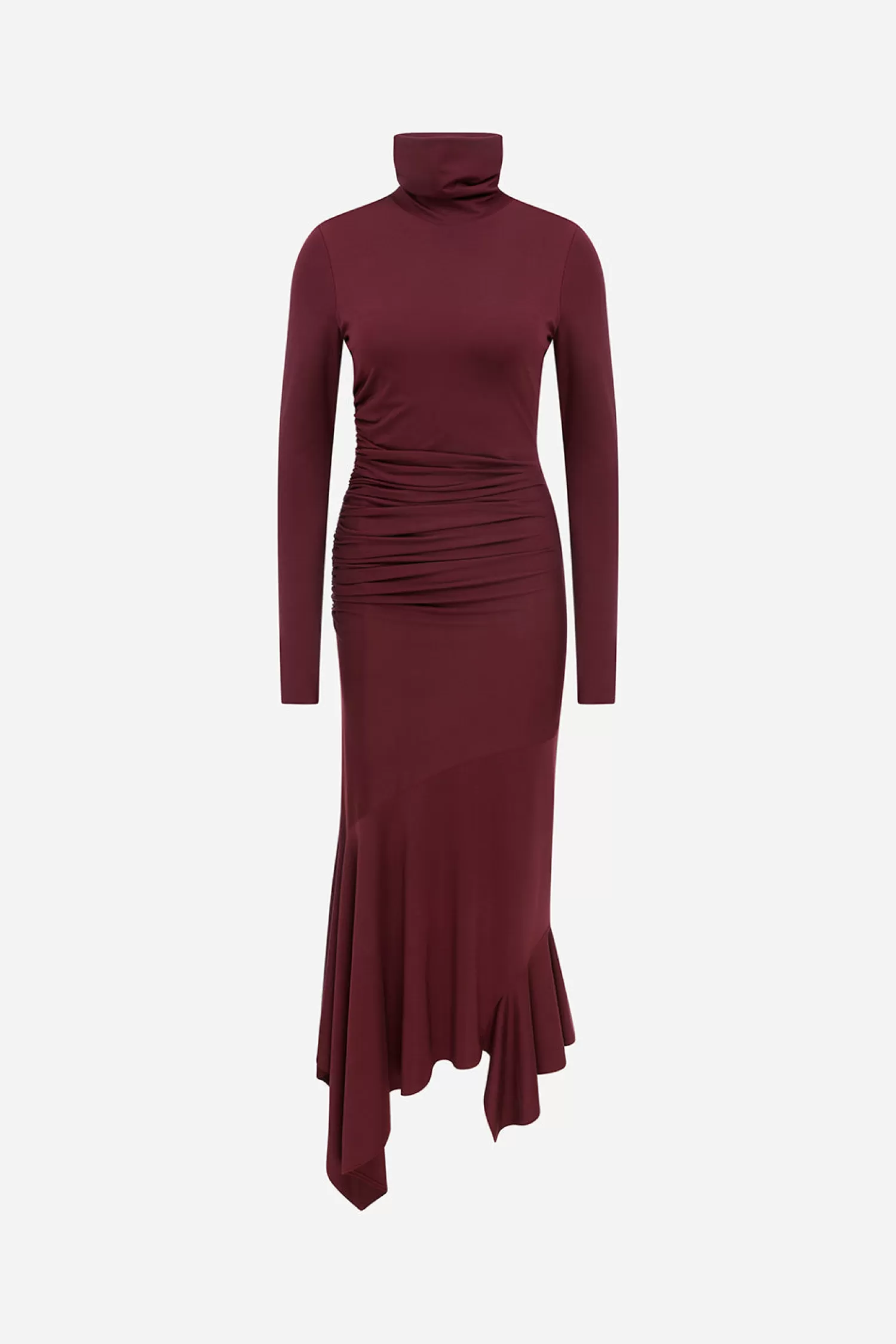 Outlet Cecily - Turtle Neck Long Sleeve Jersey Midi Dress Fall/winter '25 | Dresses