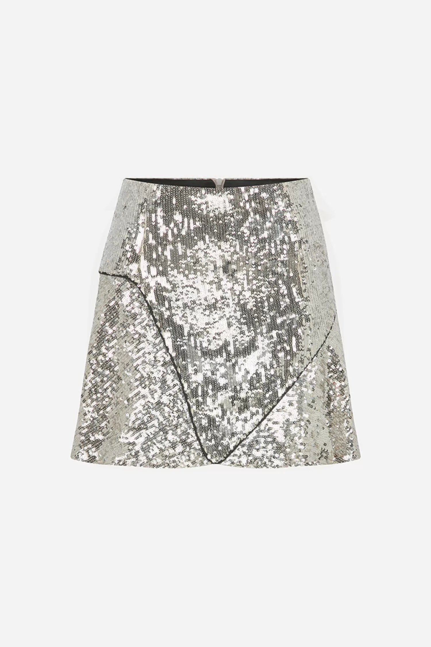 Hot Emilia - Sequin Mini Skirt With Piping Details Spring/summer 24 | Skirts