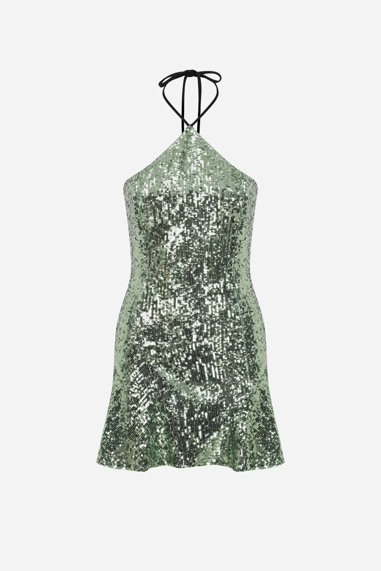 Online Emilia - Sequined Mini Dress With Contrast Piping Resort 24 | Dresses