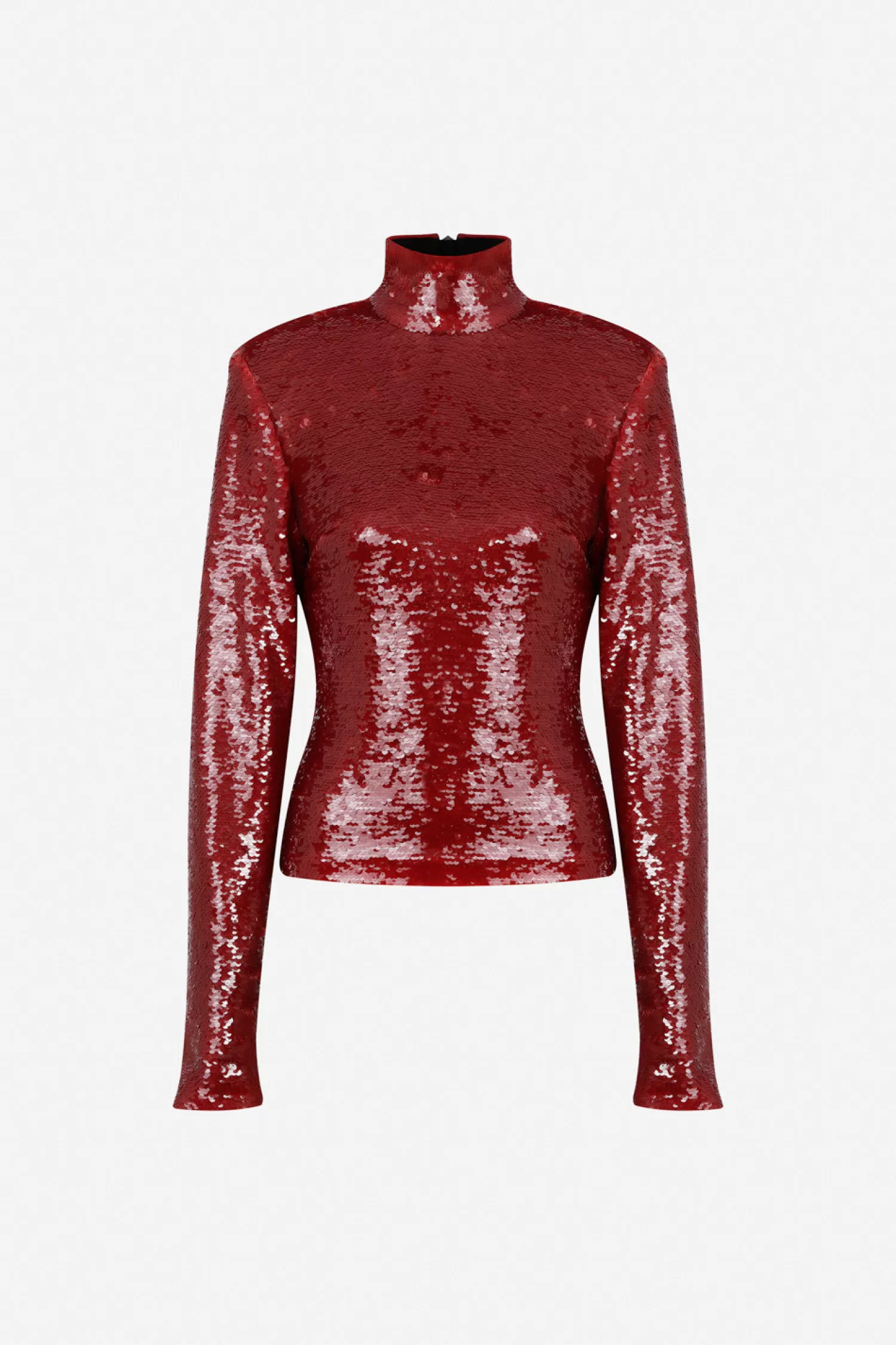 Clearance Emma - Sequin Turtle Neck Top Fall/winter '25 | Tops