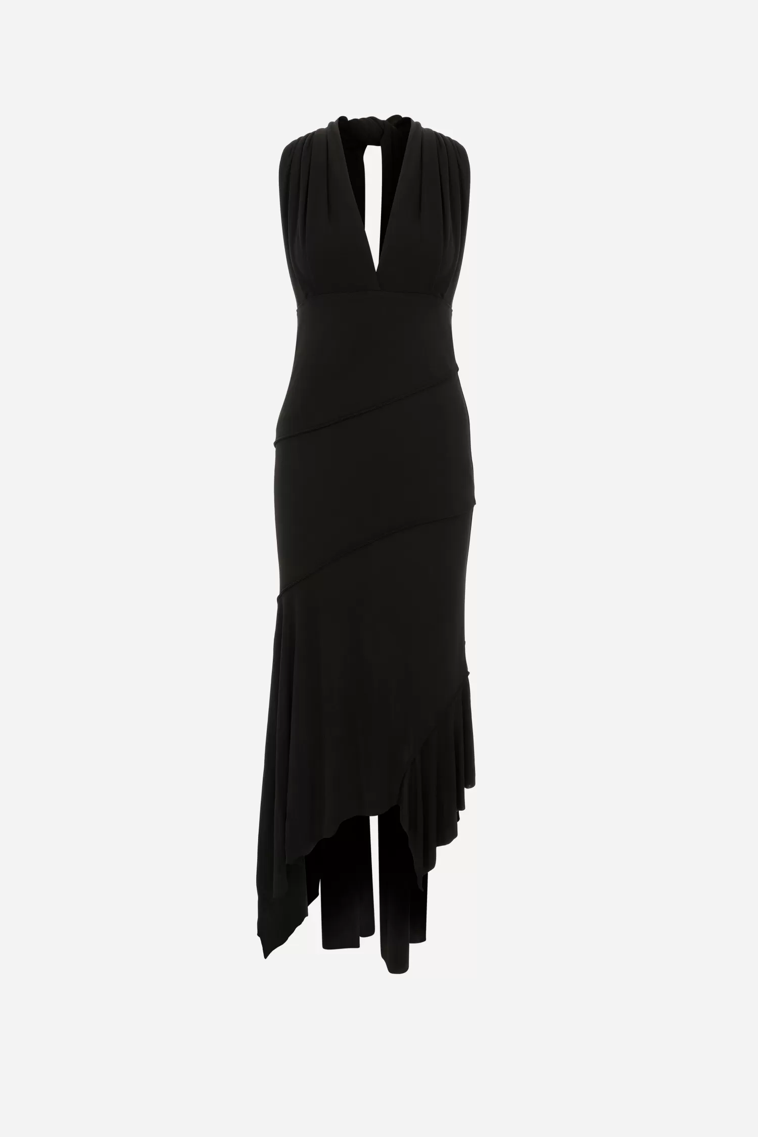 Best Sale Esha - V Neck Dress With Knotted Details Spring/summer 24 | Dresses