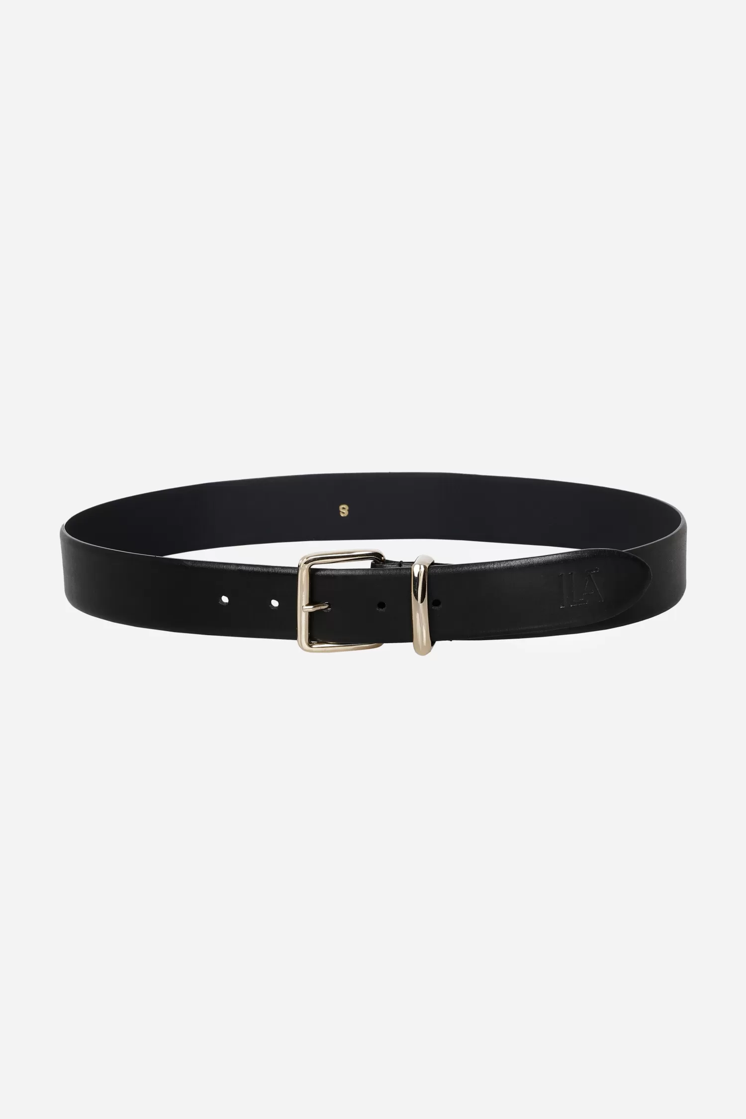 Discount ILA Leather Belt with Gold Buckle Resort 24