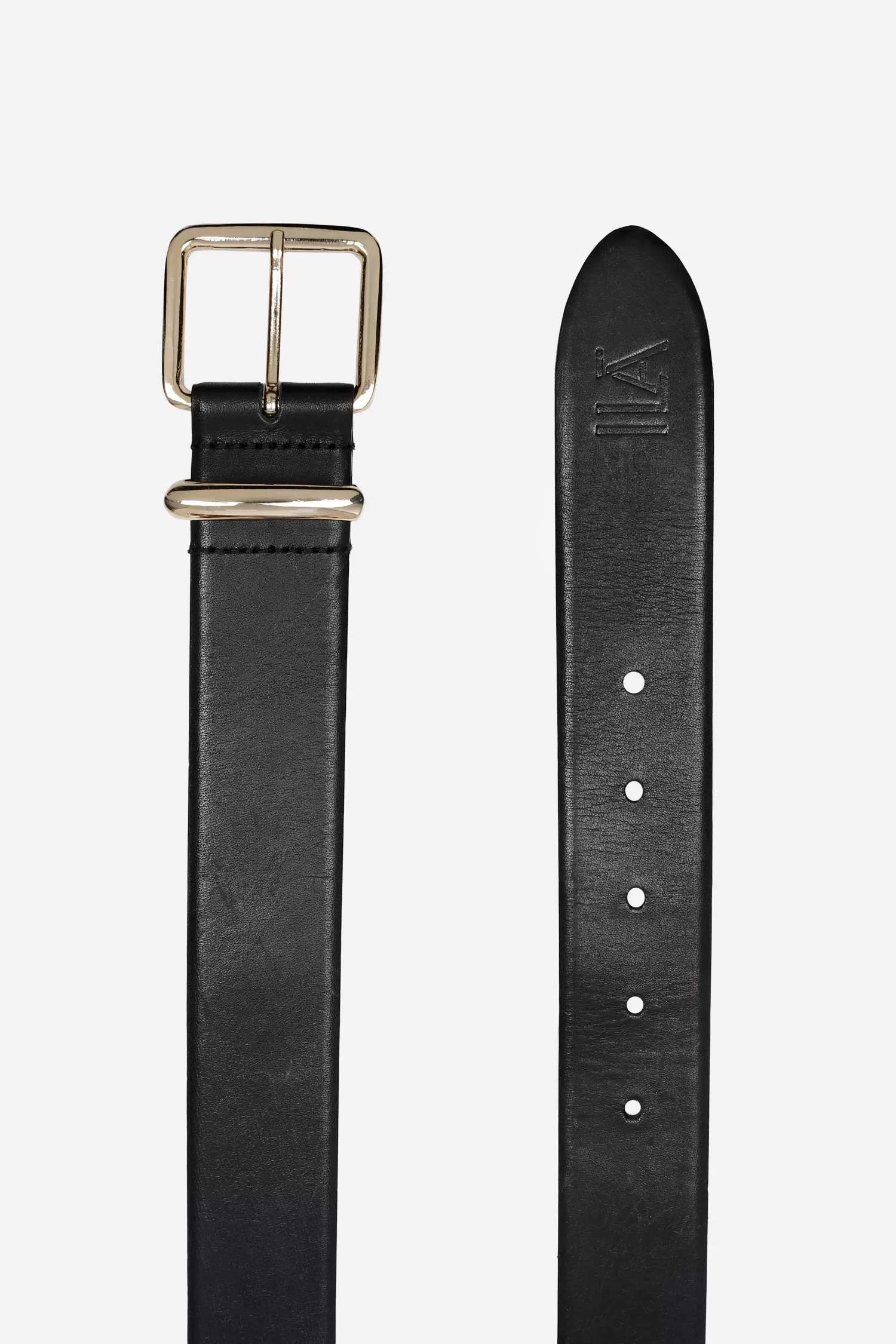 Discount ILA Leather Belt with Gold Buckle Resort 24