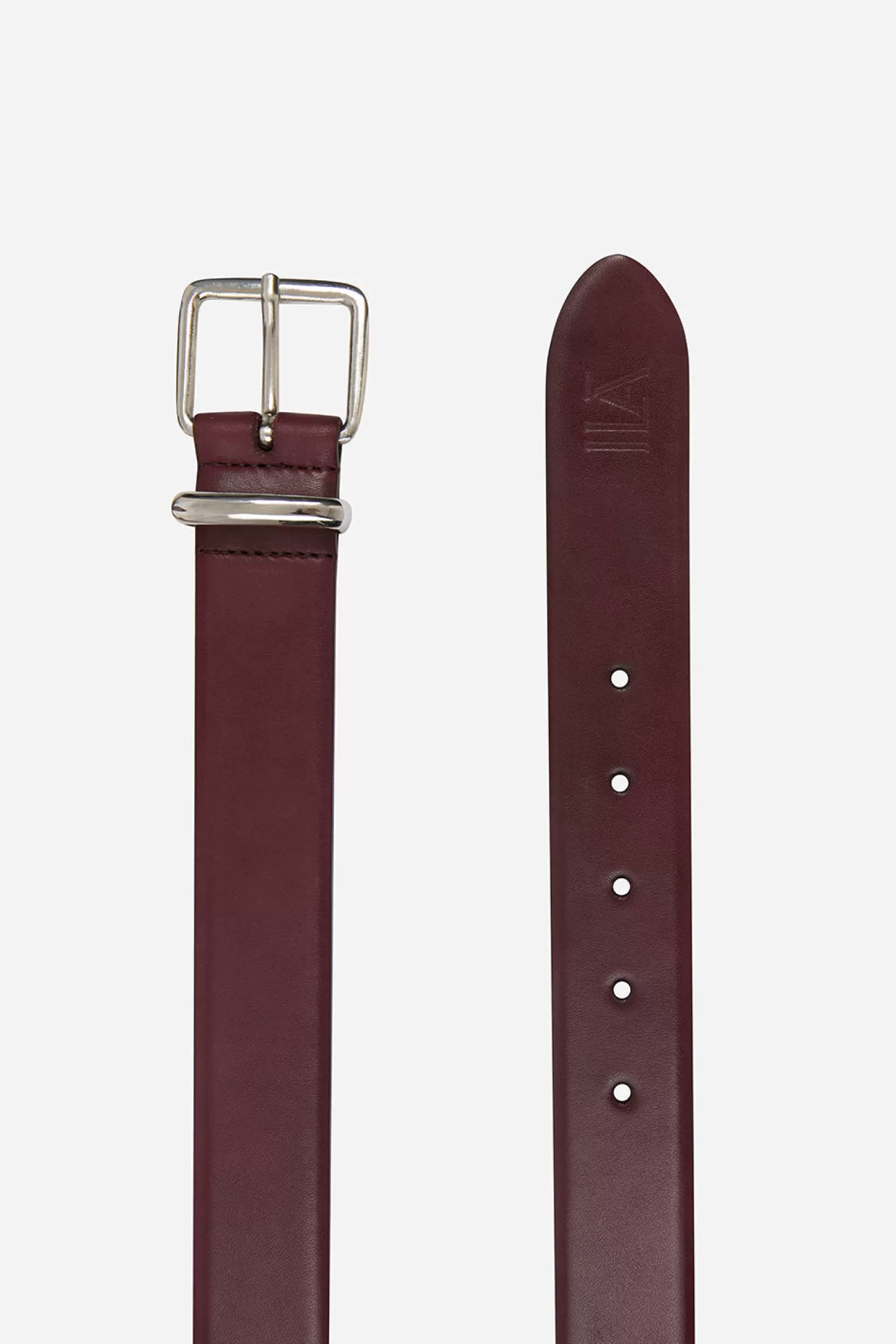 Flash Sale ILA Leather Belt With Silver Buckle Spring/summer 24 | Shop By Look