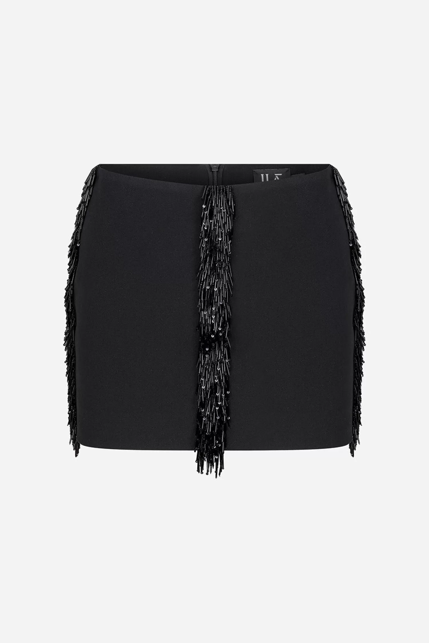 Fashion Ivy - Beaded Fringe Detailed Mini Skirt Fall/winter '25 | Skirts