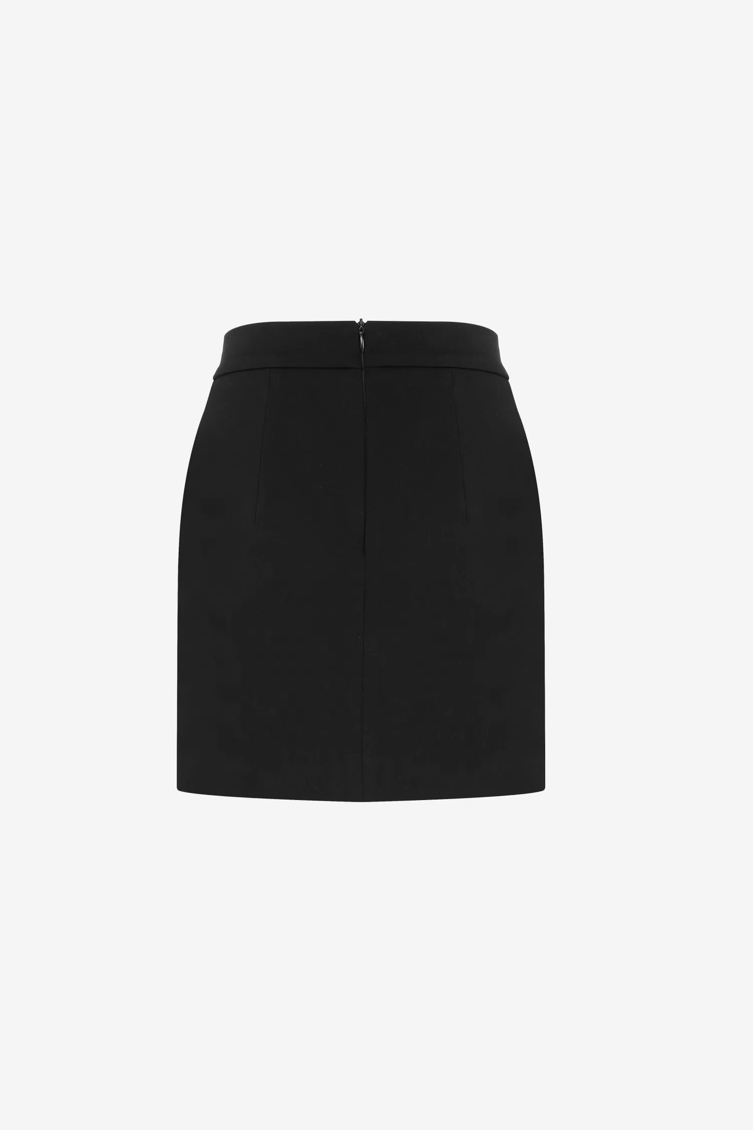 Fashion Janine - Mini Skirt With Front Slit Baby Don't Stay Up! | Skirts