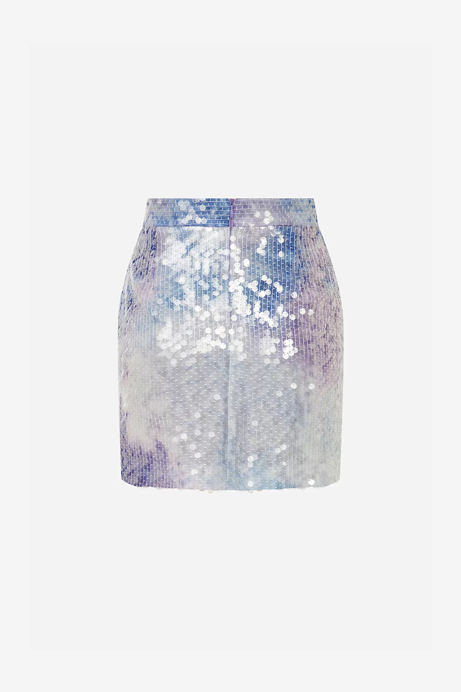 Best Sale Janine - Silk Sequin Mini Skirt With Front Slit Spring/summer 24 | Skirts