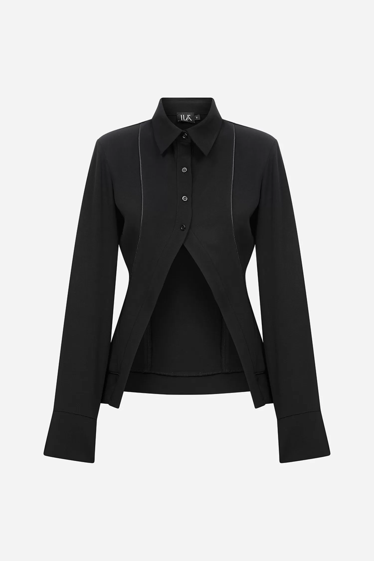 Best Jessica - Piping Detailed Shirt Fall/winter '25 | Tops