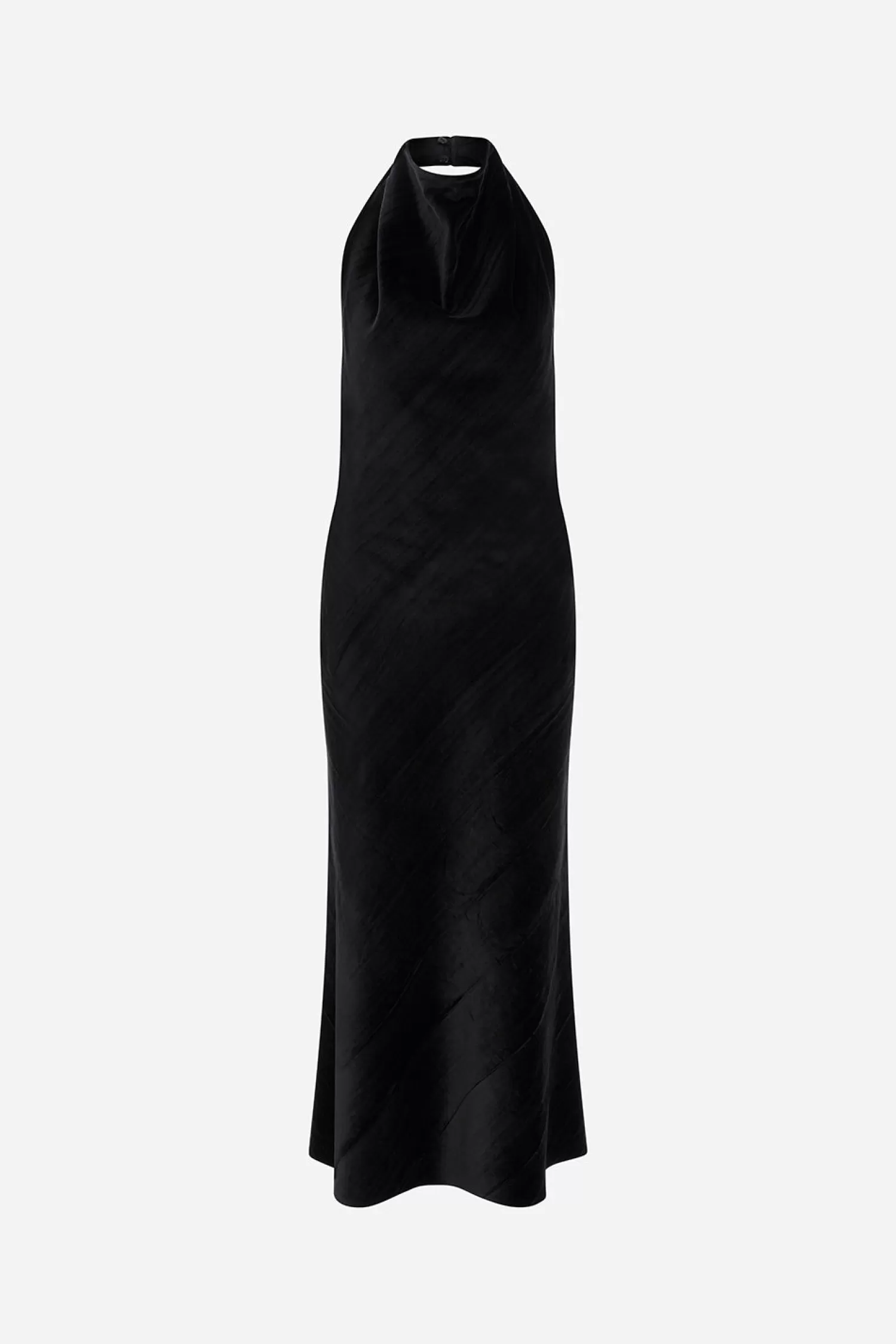 Outlet Julie - Lace Detailed Open Back Cotton Modal Velvet Dress Fall/winter '25 | Dresses