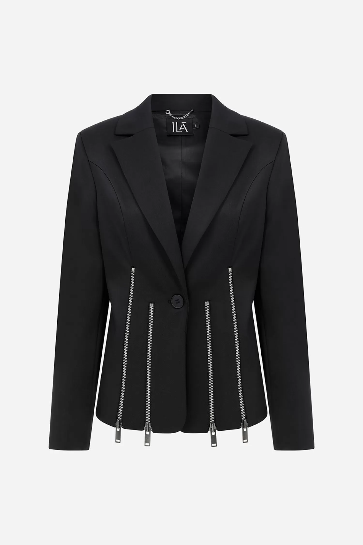 Store Kinsley - Zipper Detailed Fitted Blazer Fall/winter '25 | Shop By Look