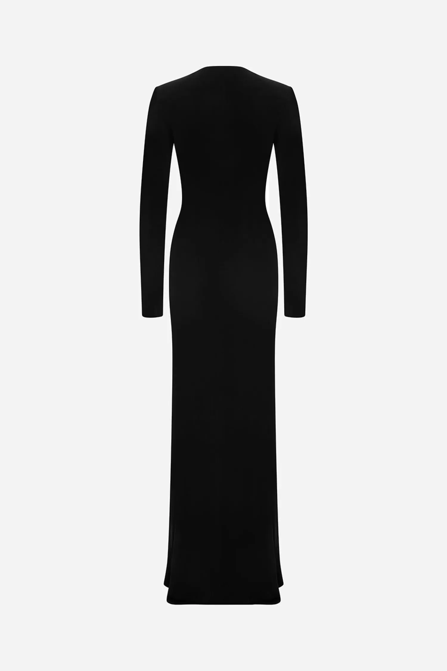 Clearance Lauren - Long Sleeve Jersey Dress With Hand Made Crafted Detailed Neckline Fall/winter '25 | Dresses