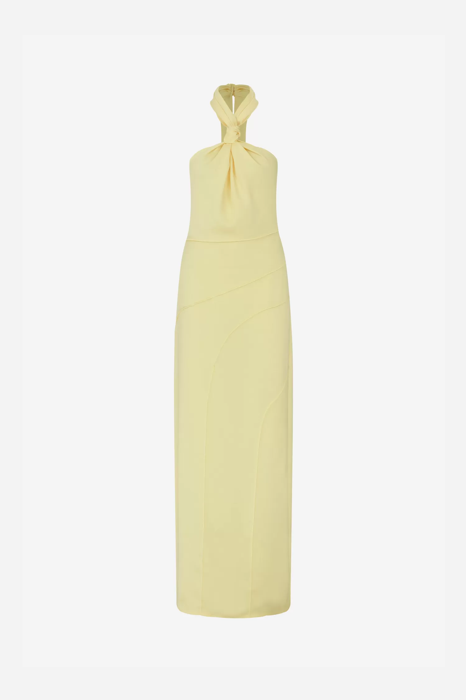 Online Merce - Knotted Halterneck Maxi Dress Resort 24 | Dresses