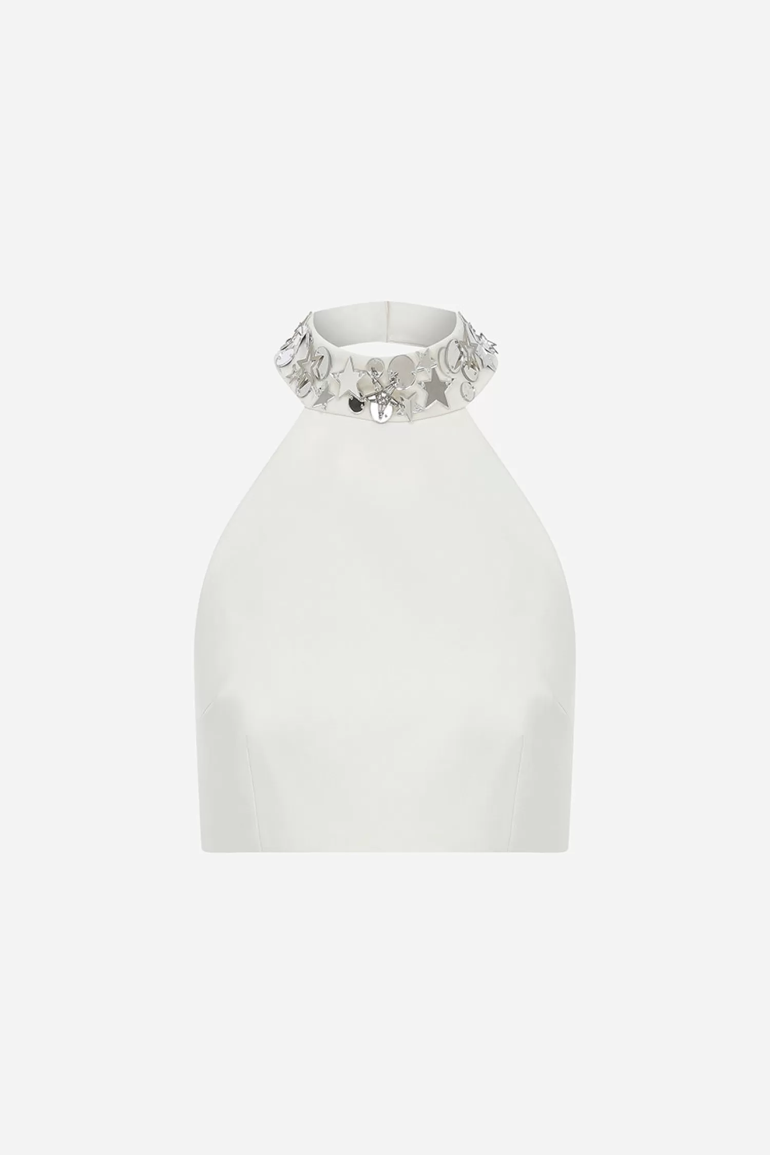 Shop Mills - Halter Neck Top with Star Accessories Bridal | Tops