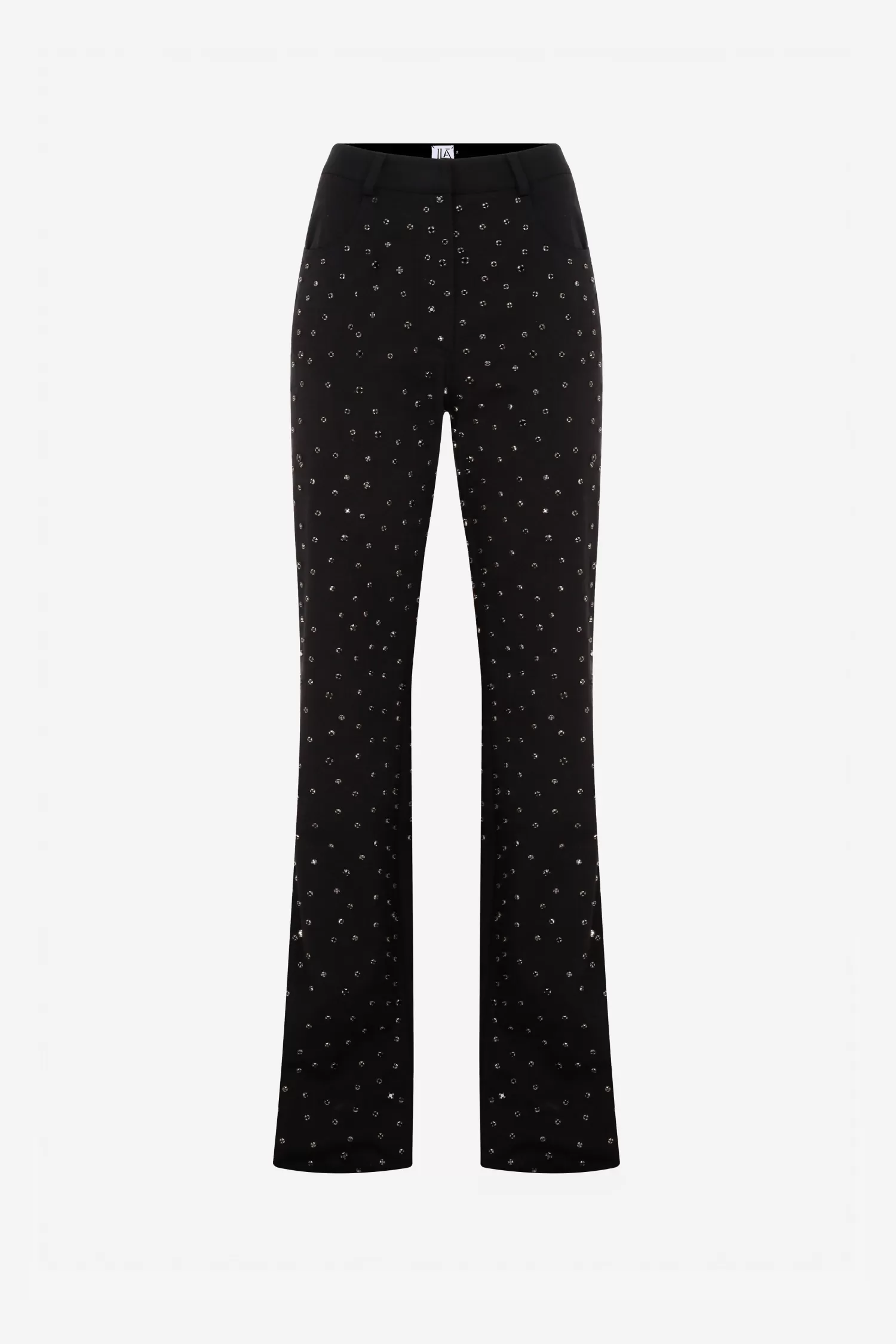 New Mira - Embellished Cotton Trousers Baby Don't Stay Up! | Trousers