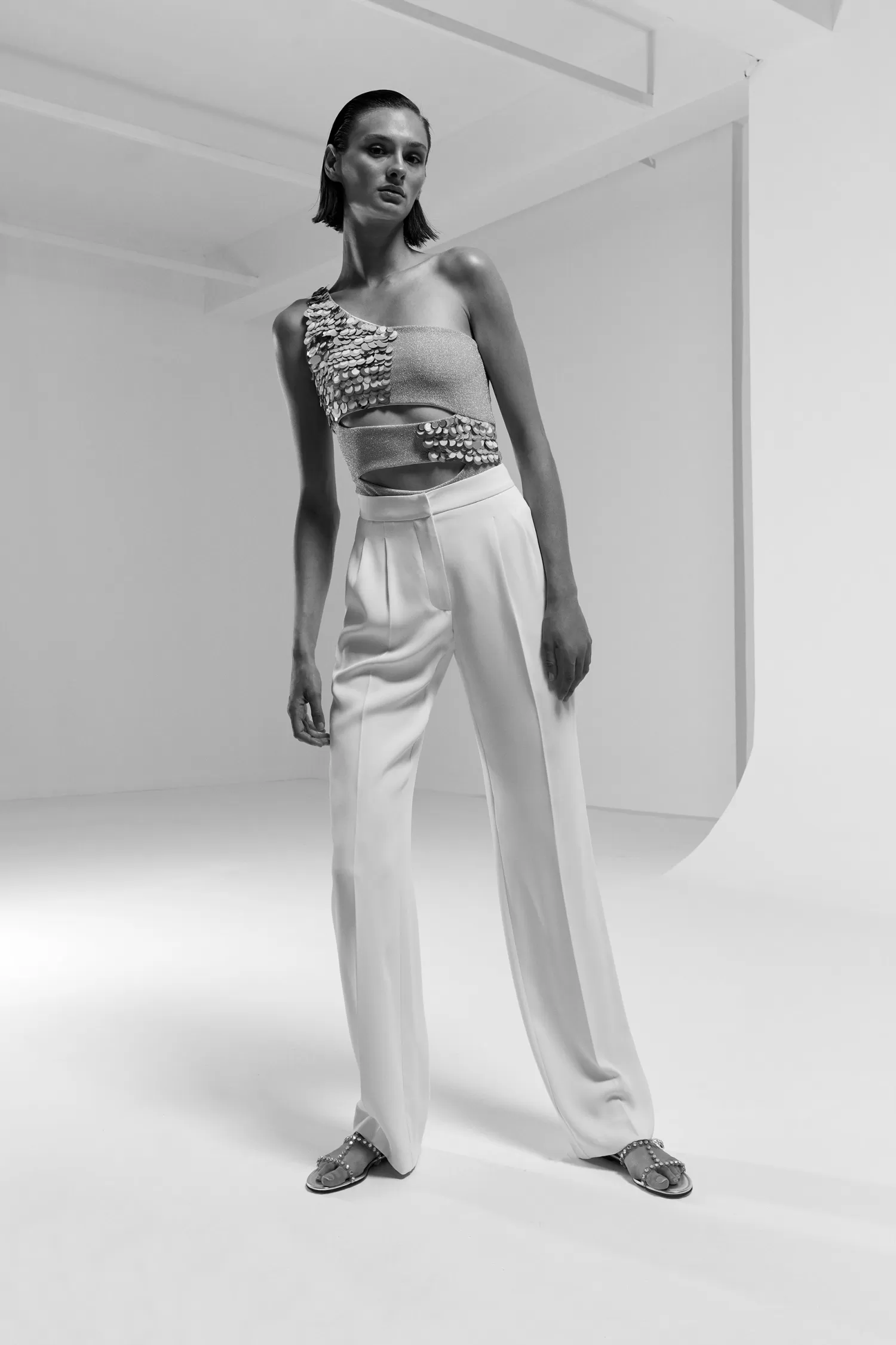 Store Molly - Double Pleated Trousers Bridal | Trousers