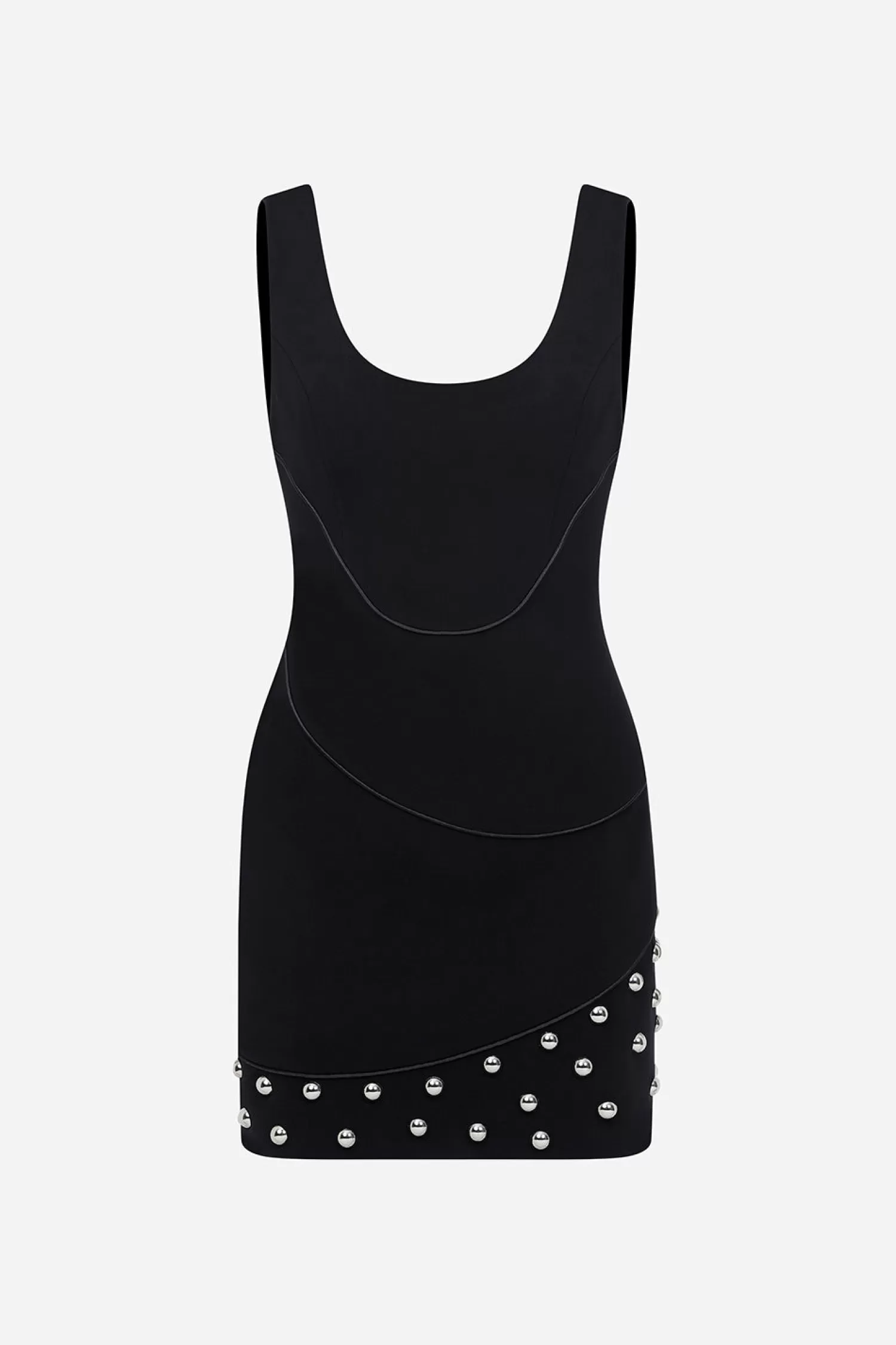 Store Nancy - Embellished Detailed U Neck Mini Dress Fall/winter '25 | Dresses