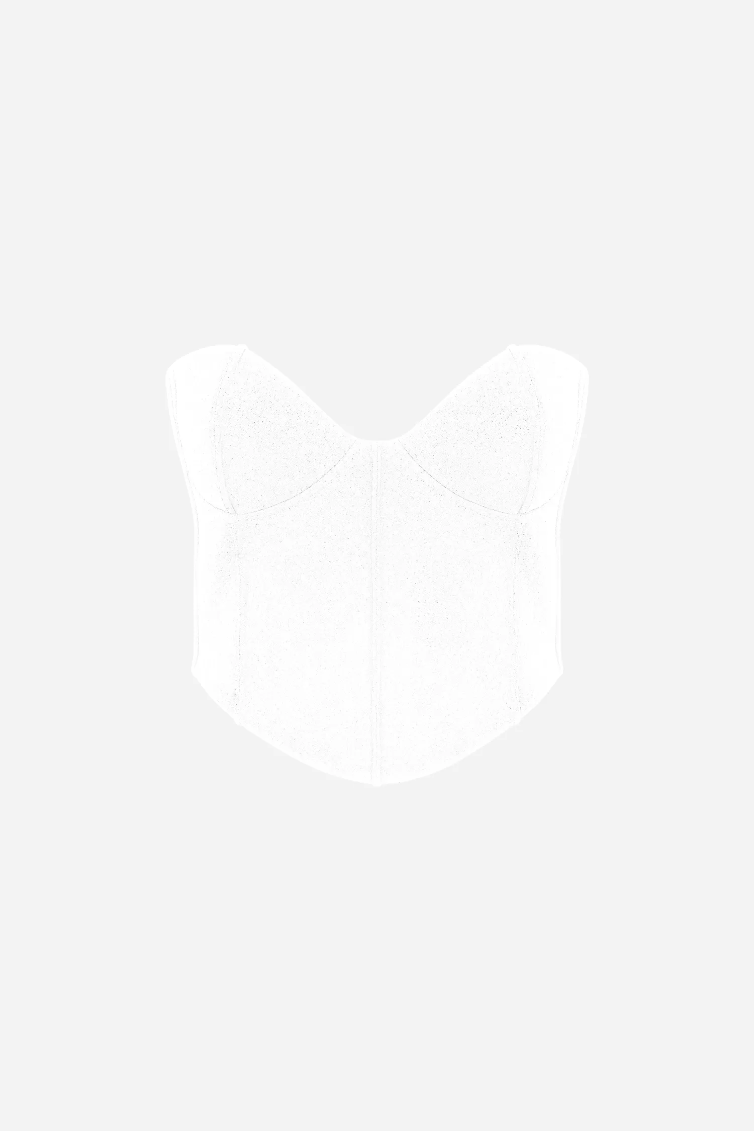 New Nikki - Corset Top With Stitching Details Bridal | Tops