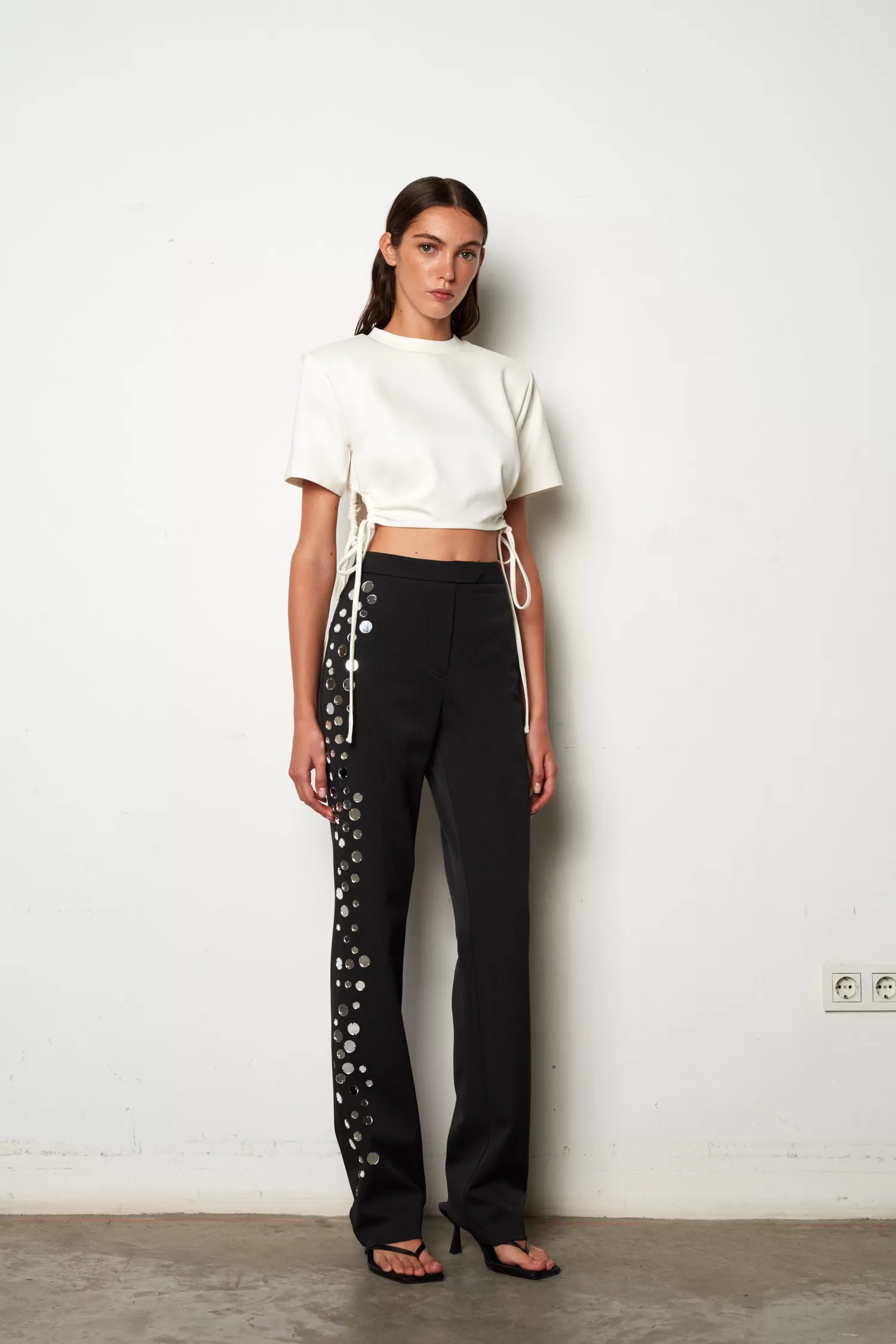 Cheap Nikki - Trousers With Mirror Details Resort 24 | Trousers