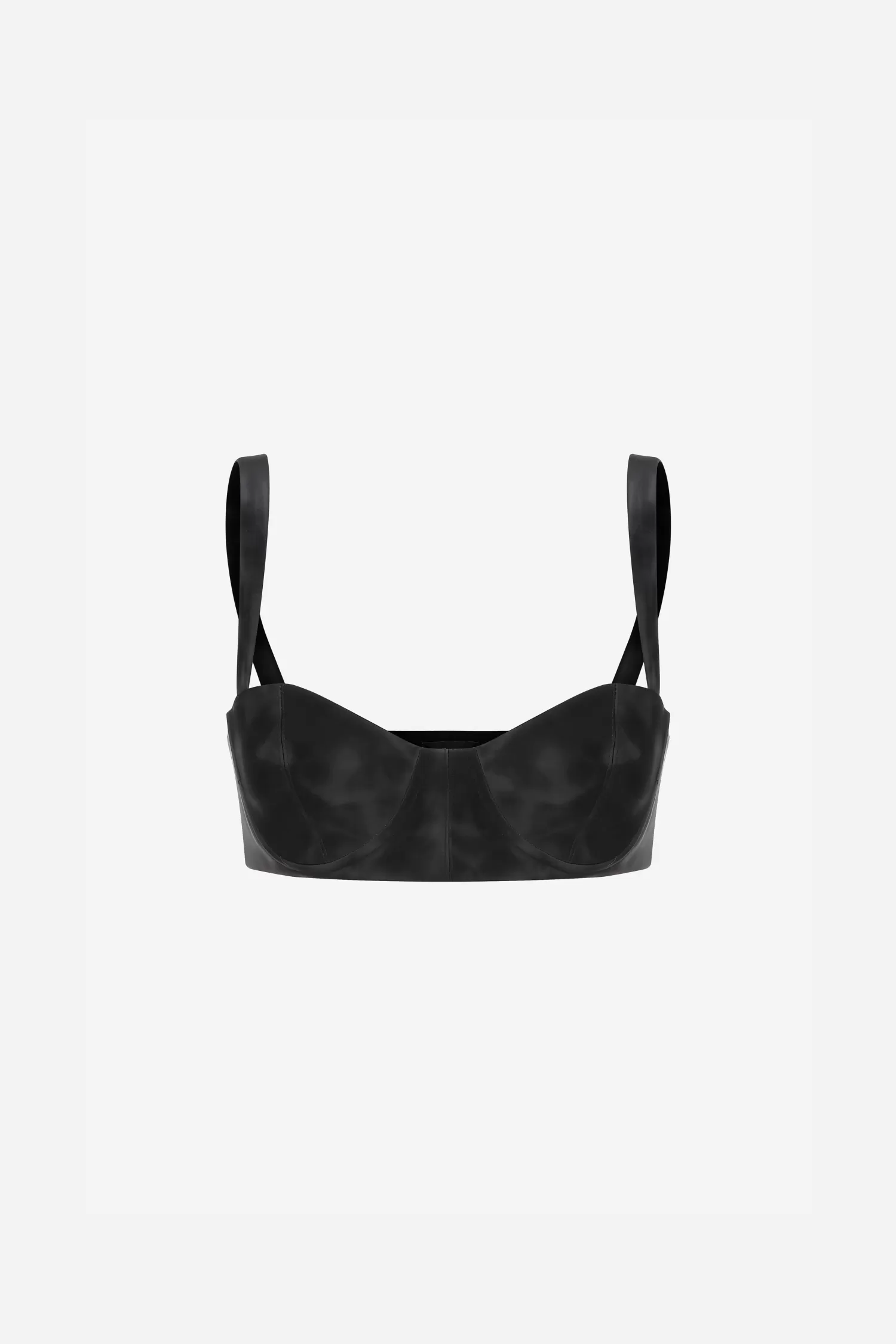 Best Nina - Vegan Leather Bra Tops