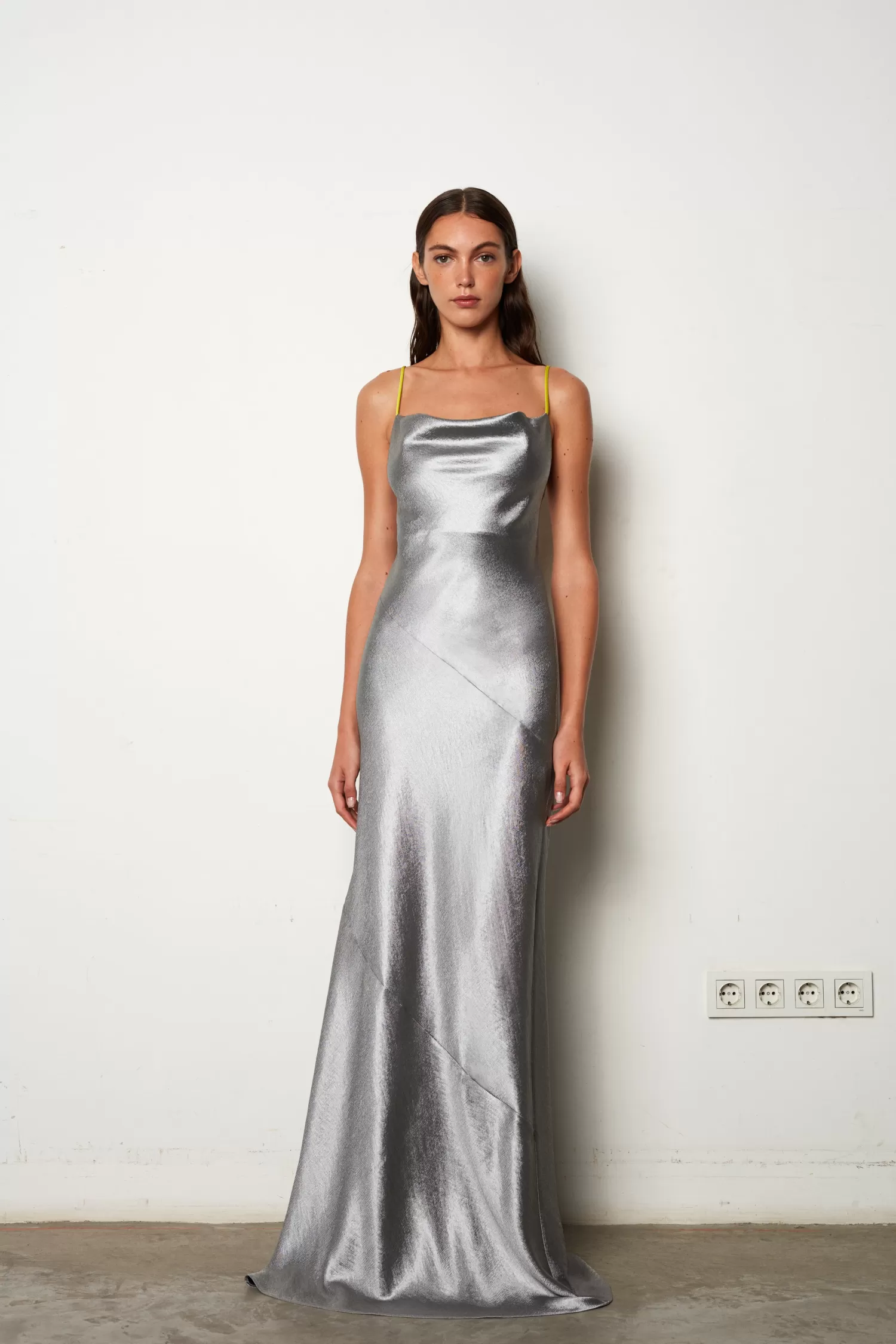 Best Nora - Cowl Neck Metallic Maxi Dress Resort 24 | Dresses