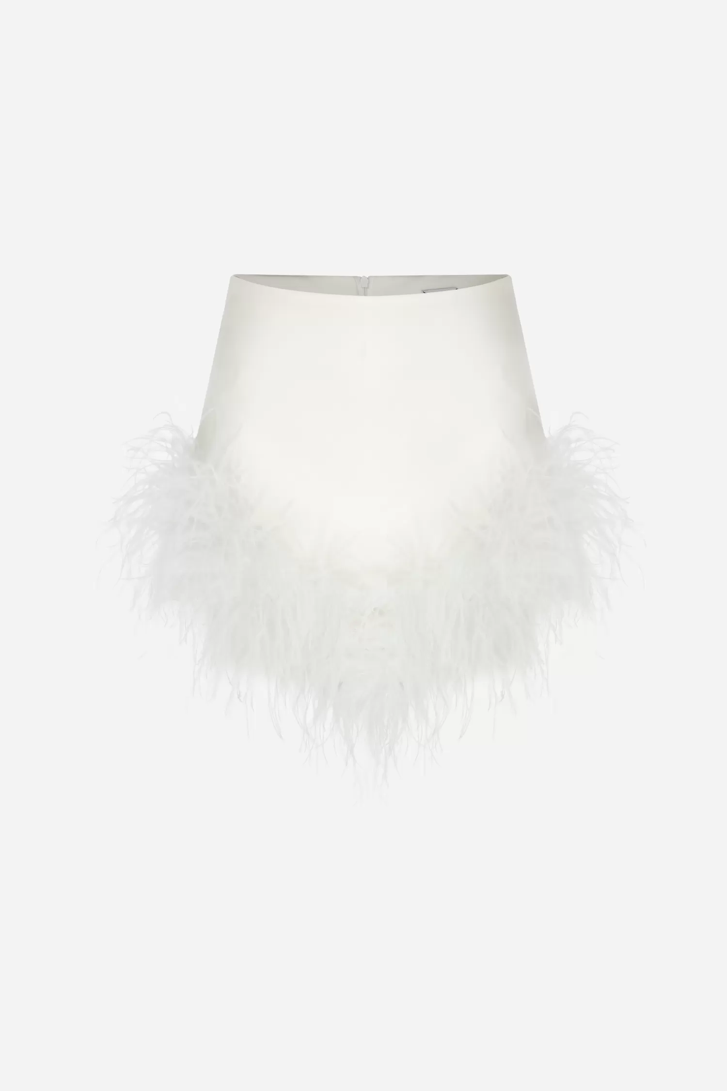 Online Onika - Mini Skirt With Feather Embellishment Bridal | Skirts