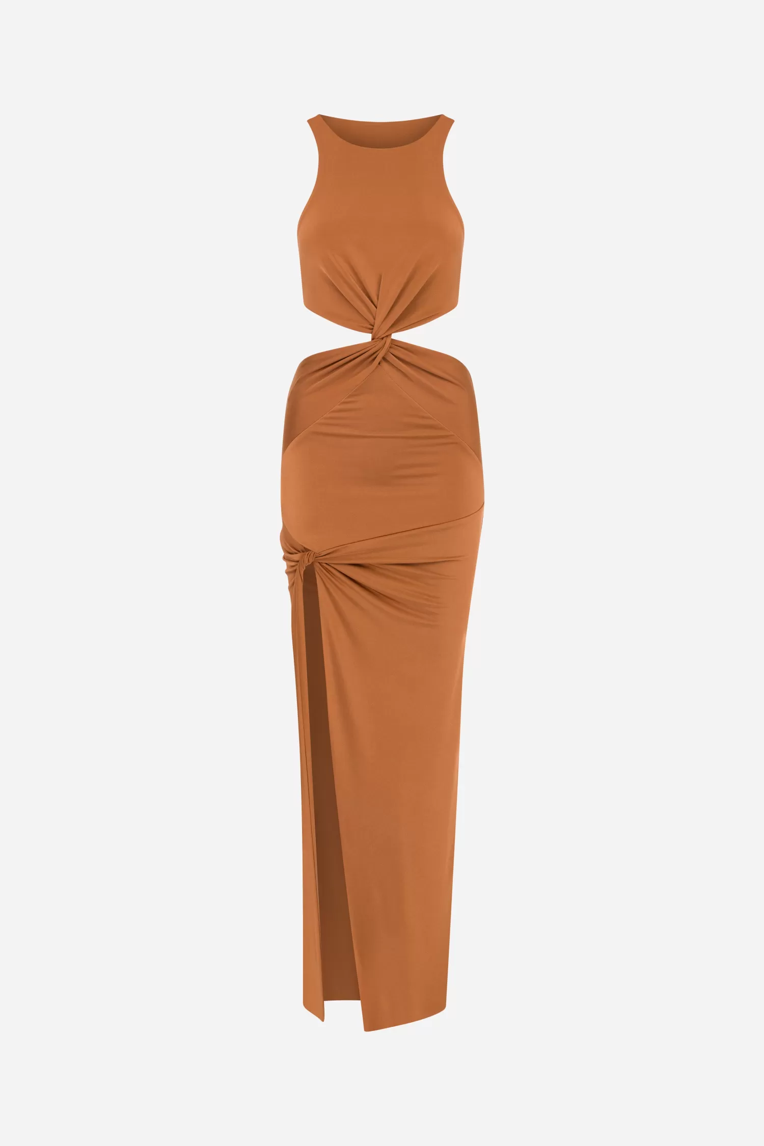 Online Satya - Halter Neck Jersey Dress With Twist Details Spring/summer 24 | Dresses