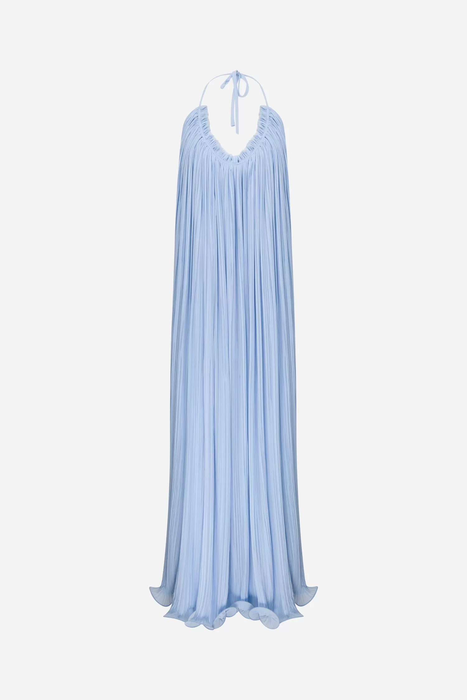 Discount Swan - Pleated Chiffon Maxi Dress Spring/summer 24 | Dresses