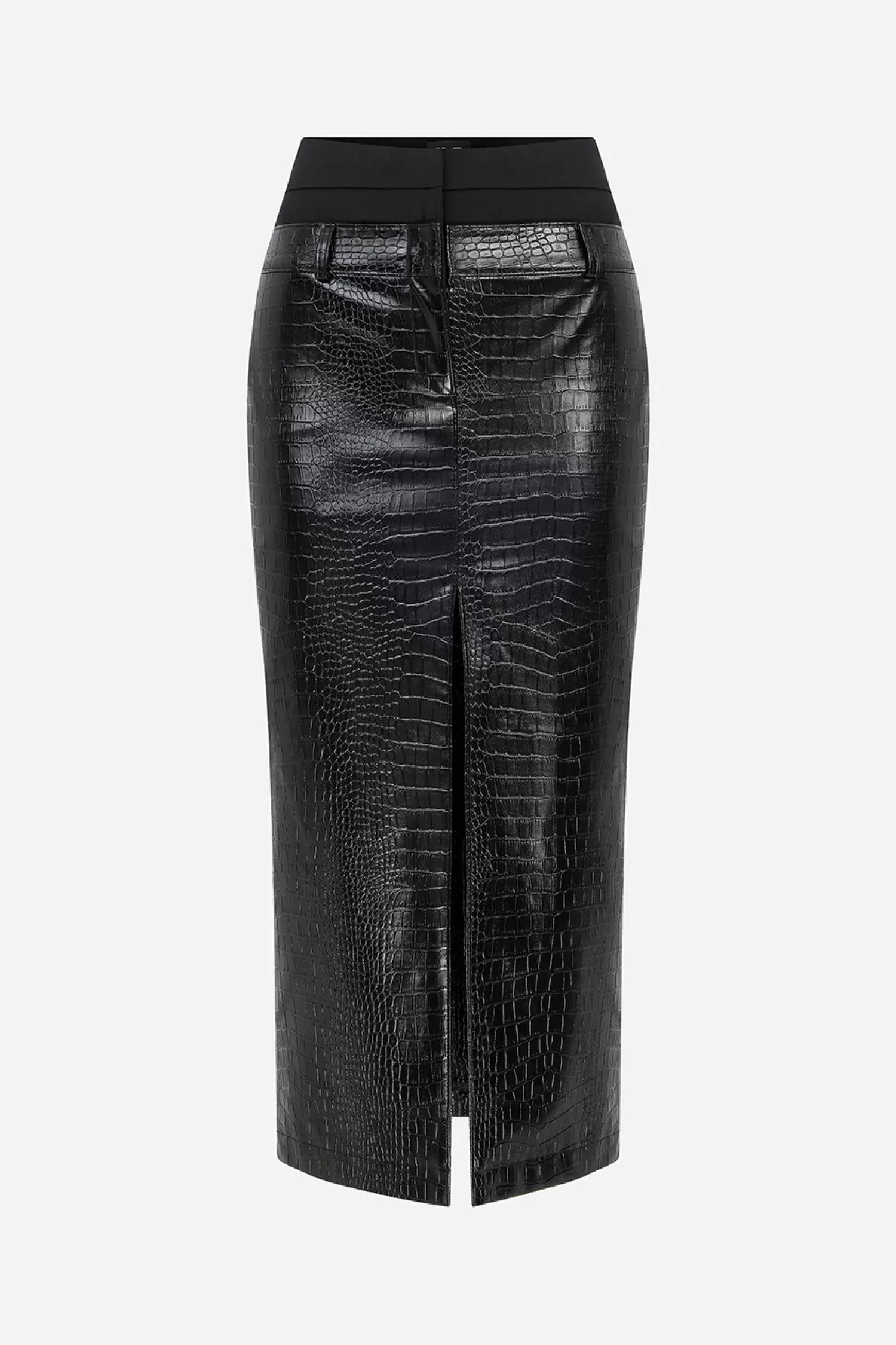 Cheap Vesper - Crocodile Vegan Leather Pencil Skirt Shop By Look | Fall/winter '25