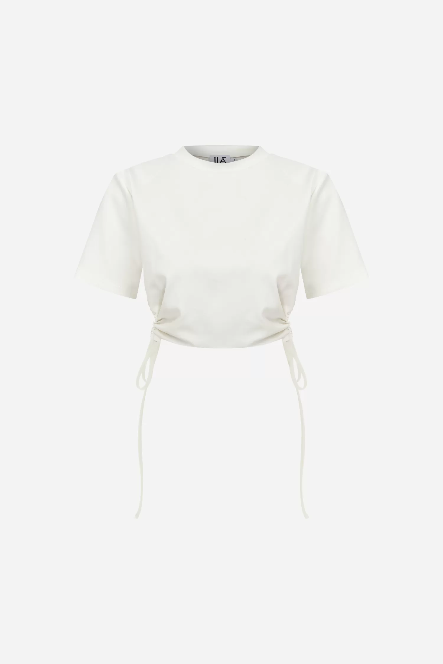 Hot Viva - Cropped Tshirt With Side Detail Resort 24 | Tops